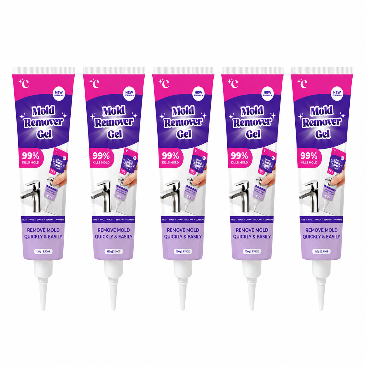 Powerful NuroClean Cleaning Gel That Penetrates All Surfaces & Removes All Mold at Source