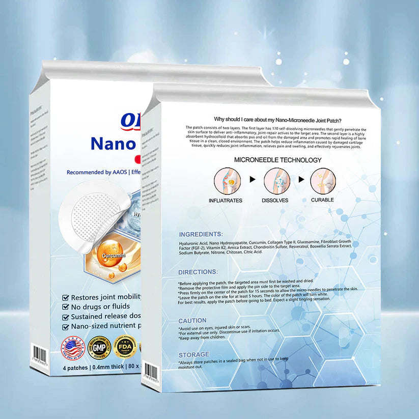 🔥Final 3 Hours: 80% OFF - Official Store: 👩⚕️ Recommended by AAOS 💪 ODALIT® Nano Microneedle Joint Patch (Painless, long-lasting, suitable for arthritis, varicose veins and various orthopedic diseases)