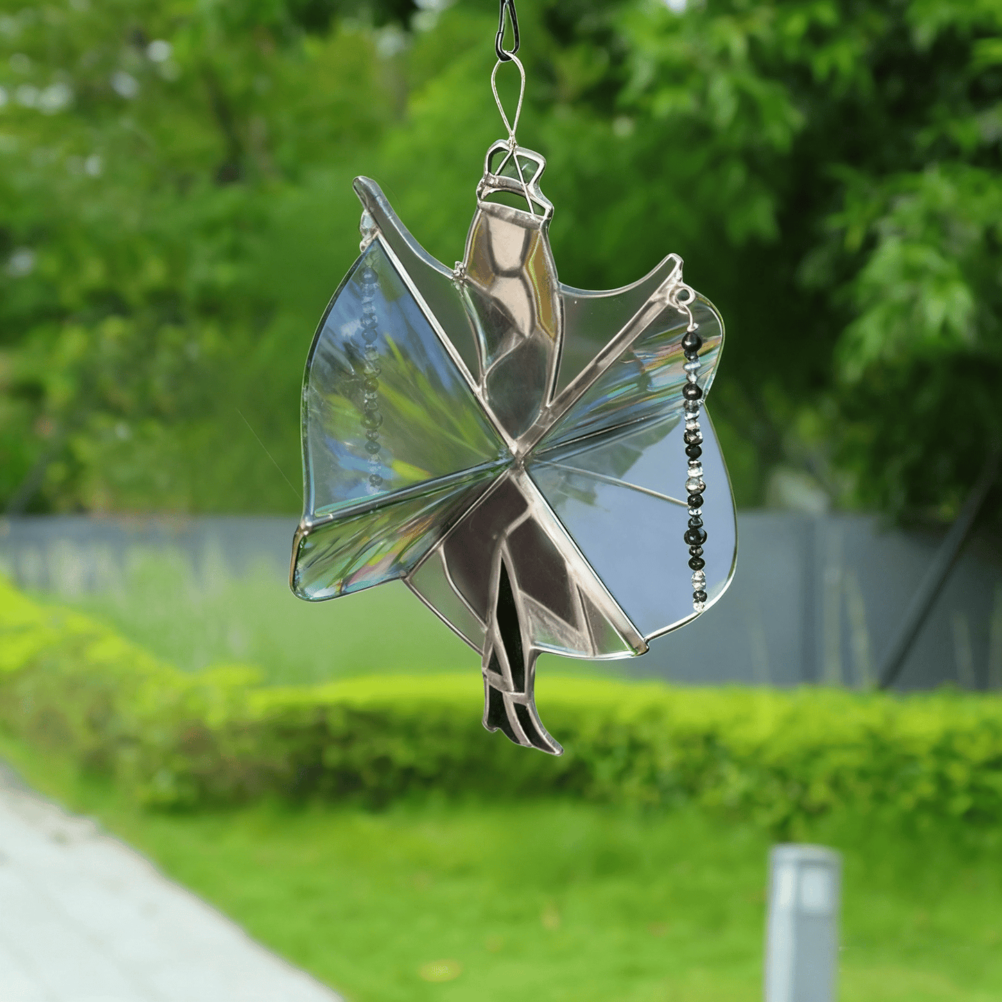 🔥LAST DAY 54% OFF -💃🤘 Handmade Stained Glass Spinner