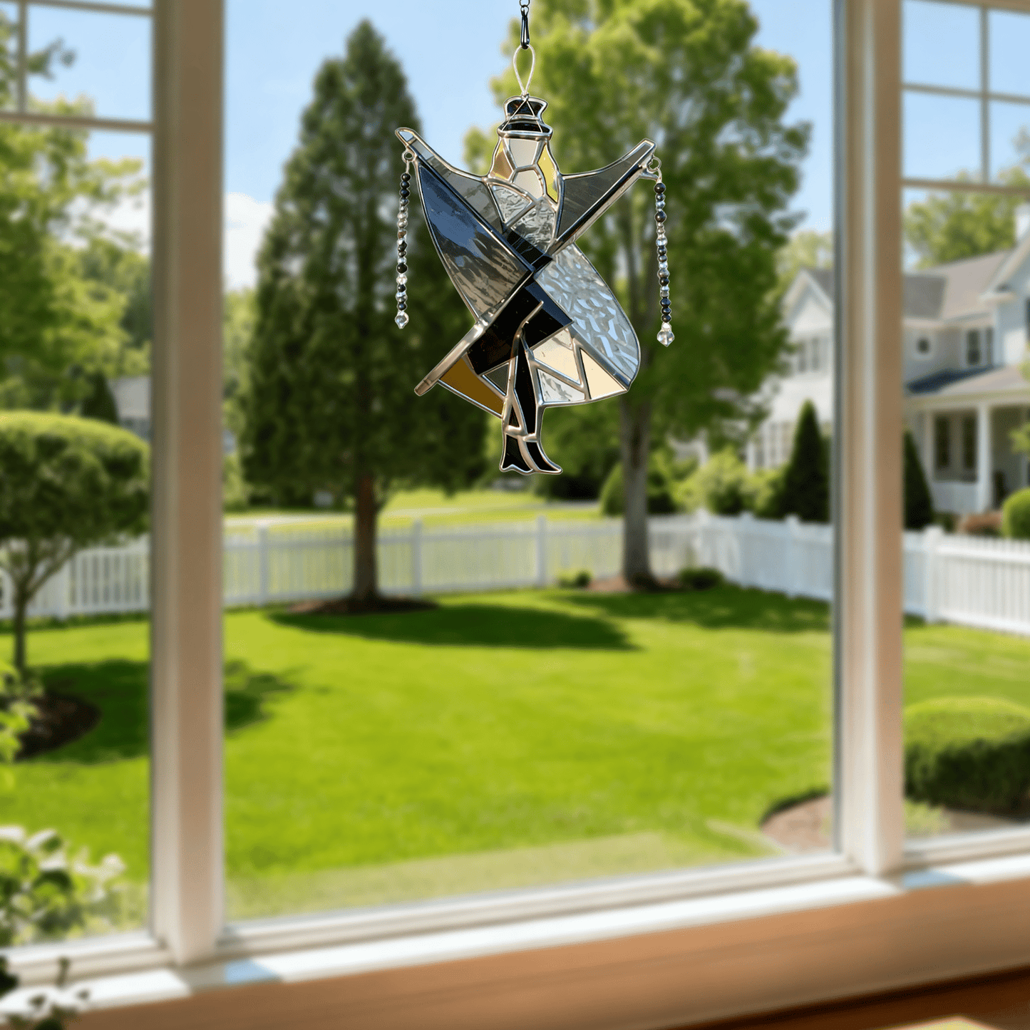 🔥LAST DAY 54% OFF -💃🤘 Handmade Stained Glass Spinner