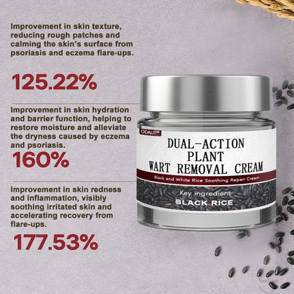 🎁ODALIT™ Black Rice Skin Repair Essence Cream ⚕️ FDA Certified (Removes warts and skin growths, improves keratin buildup and seborrheic dermatitis, follicular keratosis, age spots, and bruising)