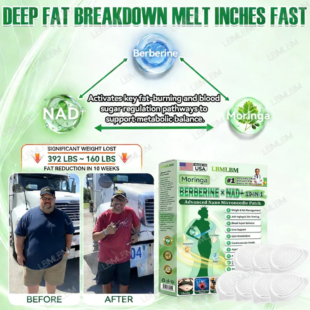 𝐎𝐟𝐟𝐢𝐜𝐢𝐚𝐥 𝐔𝐒 𝐒𝐭𝐨𝐫𝐞 🇺🇸  | LBMLBM™ Moringa · Berberine × NAD+ 𝟏𝟎-𝐢𝐧-𝟏 𝐀𝐝𝐯𝐚𝐧𝐜𝐞𝐝 𝐍𝐚𝐧𝐨 𝐌𝐢𝐜𝐫𝐨𝐧𝐞𝐞𝐝𝐥𝐞 𝐏𝐚𝐭𝐜𝐡 — 𝐎𝐧𝐜𝐞 𝐃𝐚𝐢𝐥𝐲, 𝐕𝐢𝐬𝐢𝐛𝐥𝐞 𝐑𝐞𝐬𝐮𝐥𝐭𝐬 𝐢𝐧 𝟕 𝐃𝐚𝐲𝐬✅ For Weight, Skin, Diabetes & Joint Health 🗽