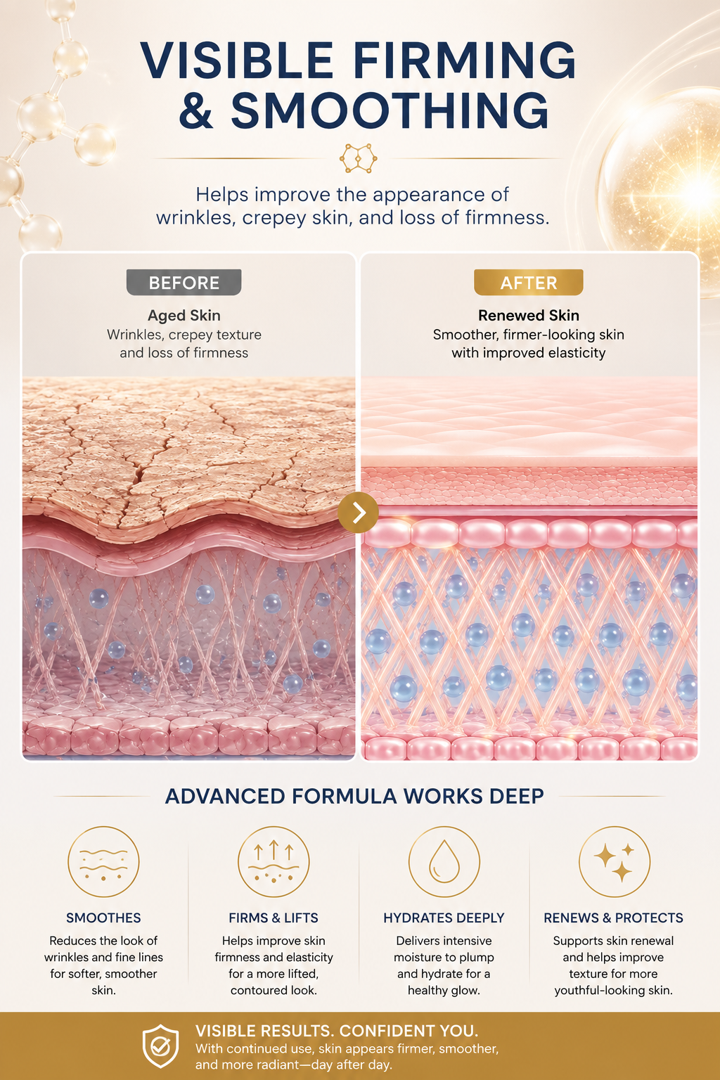 Advanced Korean Peptide Therapy for Firmer, Smoother, More Radiant Skin Wherever Aging Shows