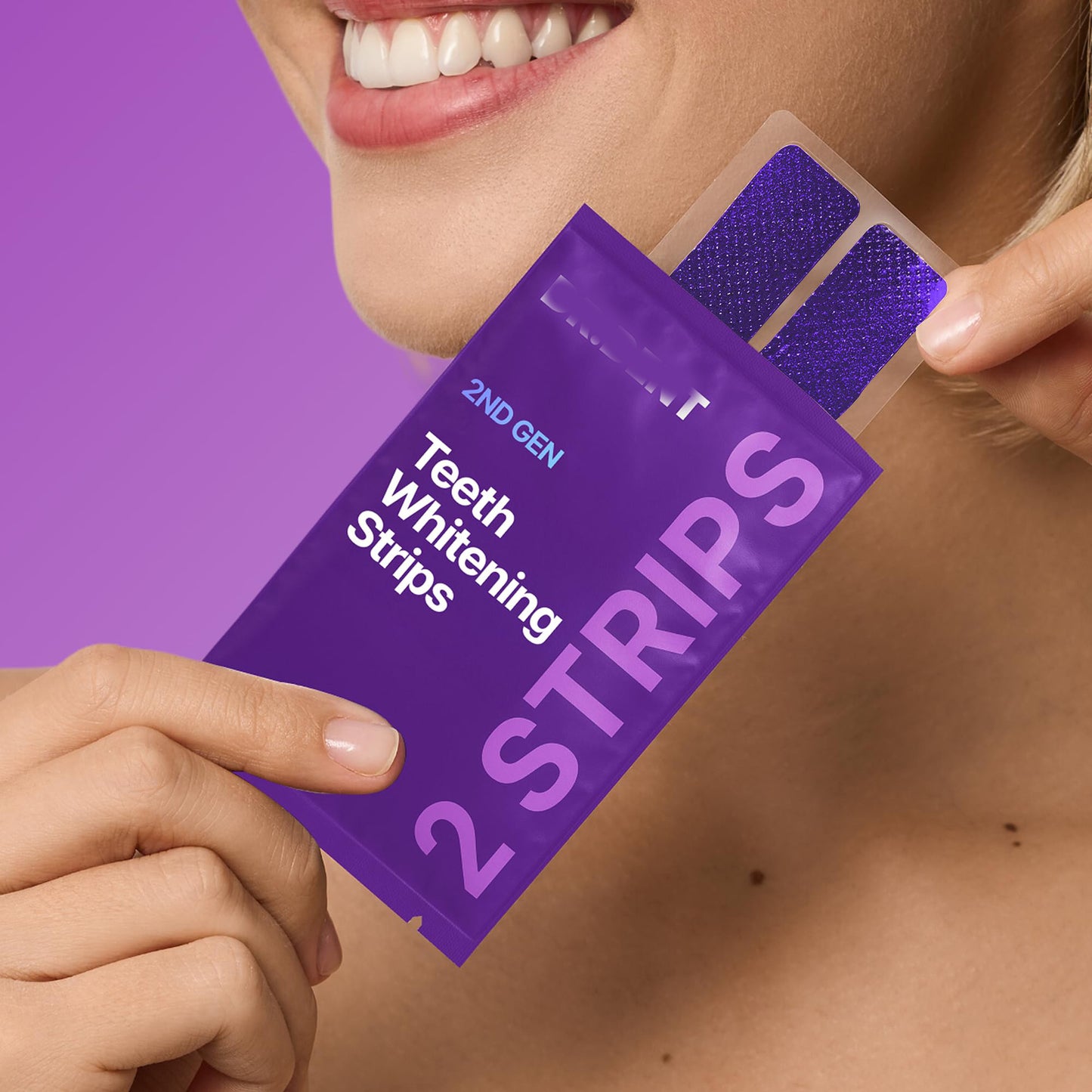 Purple Whitening Strips - 🟣 🟡Experience a Brighter, Whiter Smile with Our New PAP-Enhanced Purple Teeth Whitening Strips