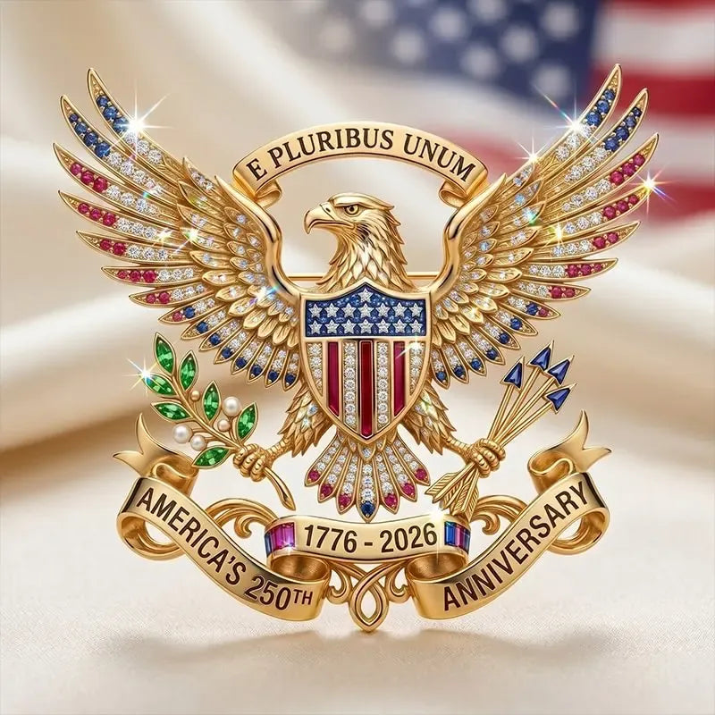 🔥Final 2 Hour 52% OFF🔥 Limited 250th Anniversary Edition - Anniversary Brooch