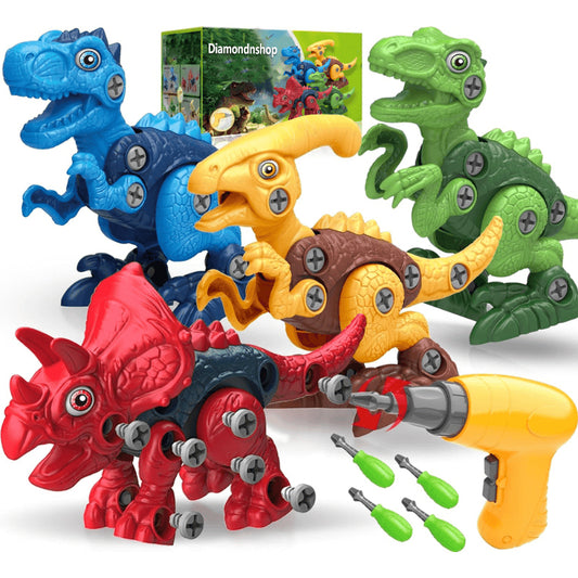 Diamondnshop™ - Dinosaur STEM  Building Toy Set