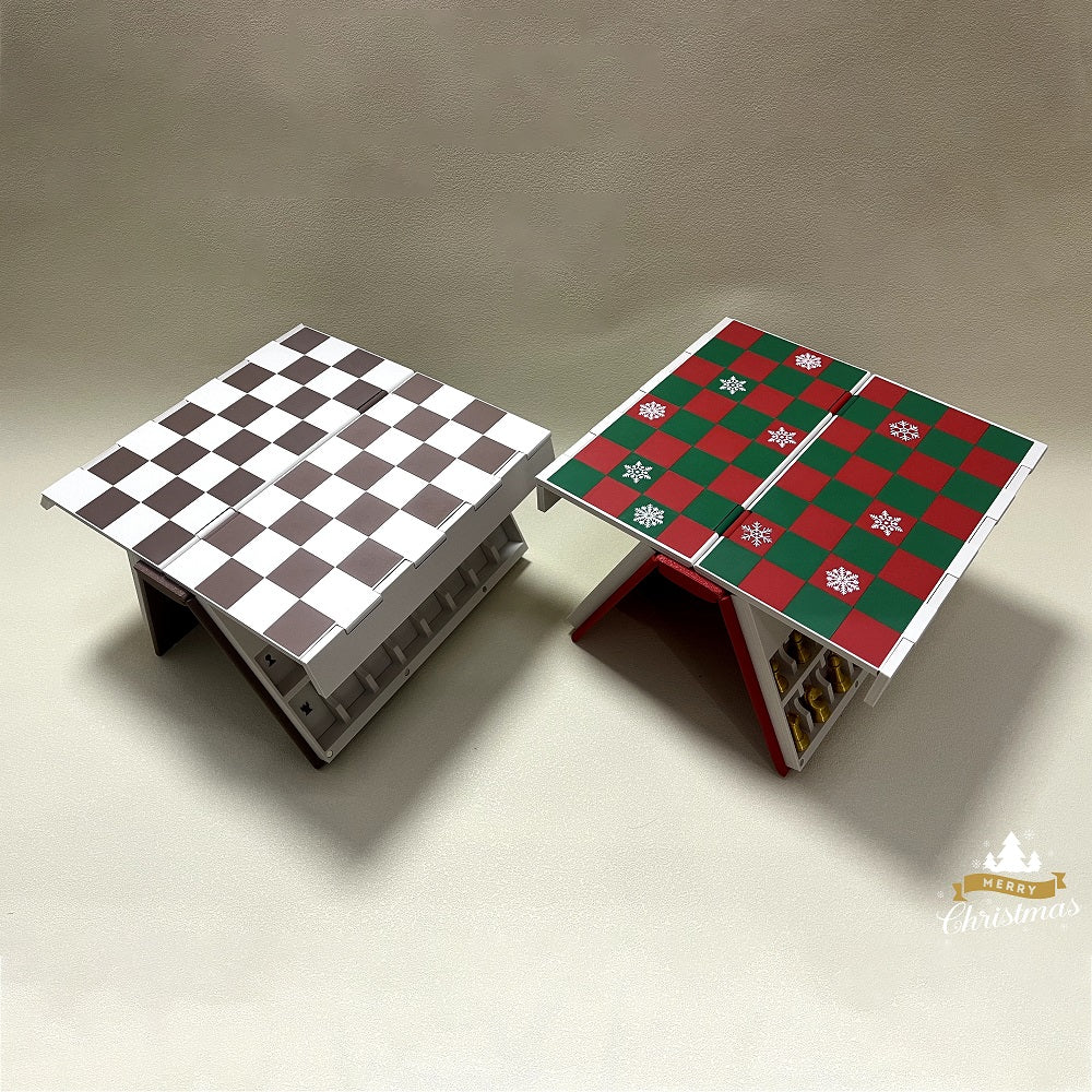 Christmas Limited Edition Book-Shaped Chess Set