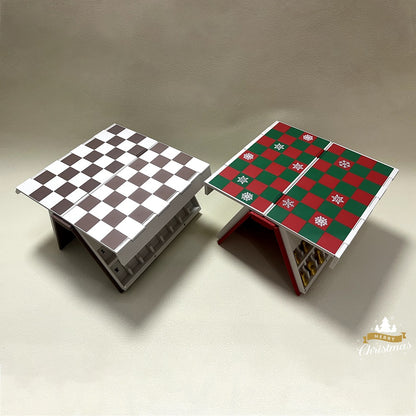 Christmas Limited Edition Book-Shaped Chess Set