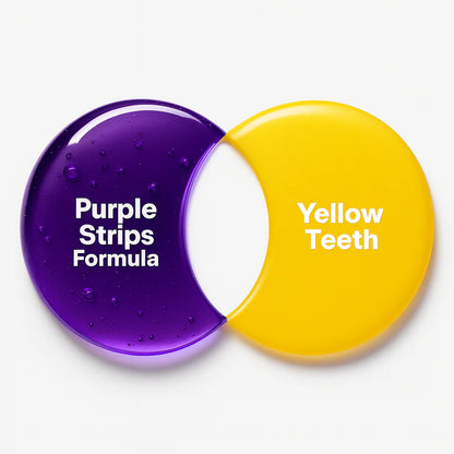 Purple Whitening Strips - 🟣 🟡Experience a Brighter, Whiter Smile with Our New PAP-Enhanced Purple Teeth Whitening Strips