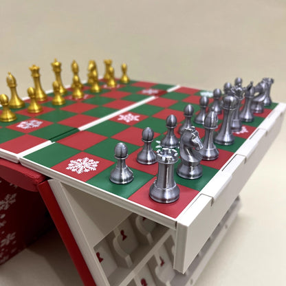 Christmas Limited Edition Book-Shaped Chess Set