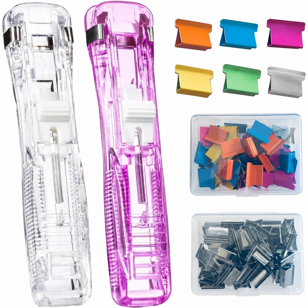 🔥 LAST CHANCE: BOGO Free 🔥 Staple-Free Clip Binder