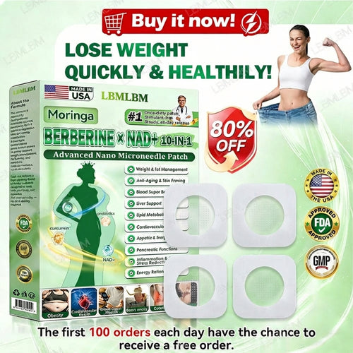 𝐎𝐟𝐟𝐢𝐜𝐢𝐚𝐥 𝐔𝐒 𝐒𝐭𝐨𝐫𝐞 🇺🇸  | LBMLBM™ Moringa · Berberine × NAD+ 𝟏𝟎-𝐢𝐧-𝟏 𝐀𝐝𝐯𝐚𝐧𝐜𝐞𝐝 𝐍𝐚𝐧𝐨 𝐌𝐢𝐜𝐫𝐨𝐧𝐞𝐞𝐝𝐥𝐞 𝐏𝐚𝐭𝐜𝐡 — 𝐎𝐧𝐜𝐞 𝐃𝐚𝐢𝐥𝐲, 𝐕𝐢𝐬𝐢𝐛𝐥𝐞 𝐑𝐞𝐬𝐮𝐥𝐭𝐬 𝐢𝐧 𝟕 𝐃𝐚𝐲𝐬✅ For Weight, Skin, Diabetes & Joint Health 🗽