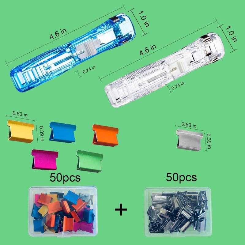 🔥 LAST CHANCE: BOGO Free 🔥 Staple-Free Clip Binder