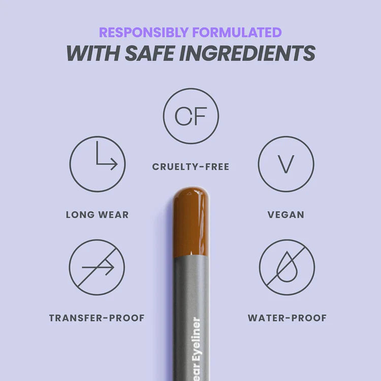 Nahaufnahme des Eyeliner-Produkts