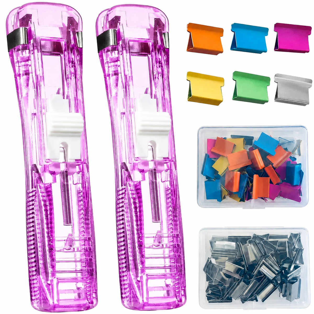 🔥 LAST CHANCE: BOGO Free 🔥 Staple-Free Clip Binder