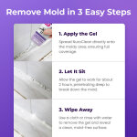 Powerful NuroClean Cleaning Gel That Penetrates All Surfaces & Removes All Mold at Source