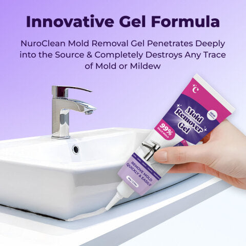 Powerful NuroClean Cleaning Gel That Penetrates All Surfaces & Removes All Mold at Source