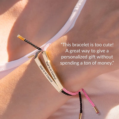 🙏 Find Strength in Faith ✨ God is in Control Bracelet – A Daily Reminder of Peace and Hope 💖