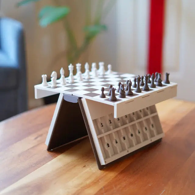Christmas Limited Edition Book-Shaped Chess Set