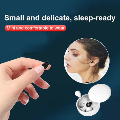 Mini Invisible Headphones Bluetooth 5.4 True Wireless In-Ear Earphones sport Audio Earbud audifonos bluetooth wireless headphones noise cancelling headphones gamingheadset