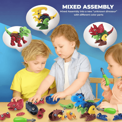 Diamondnshop™ - Dinosaur STEM  Building Toy Set